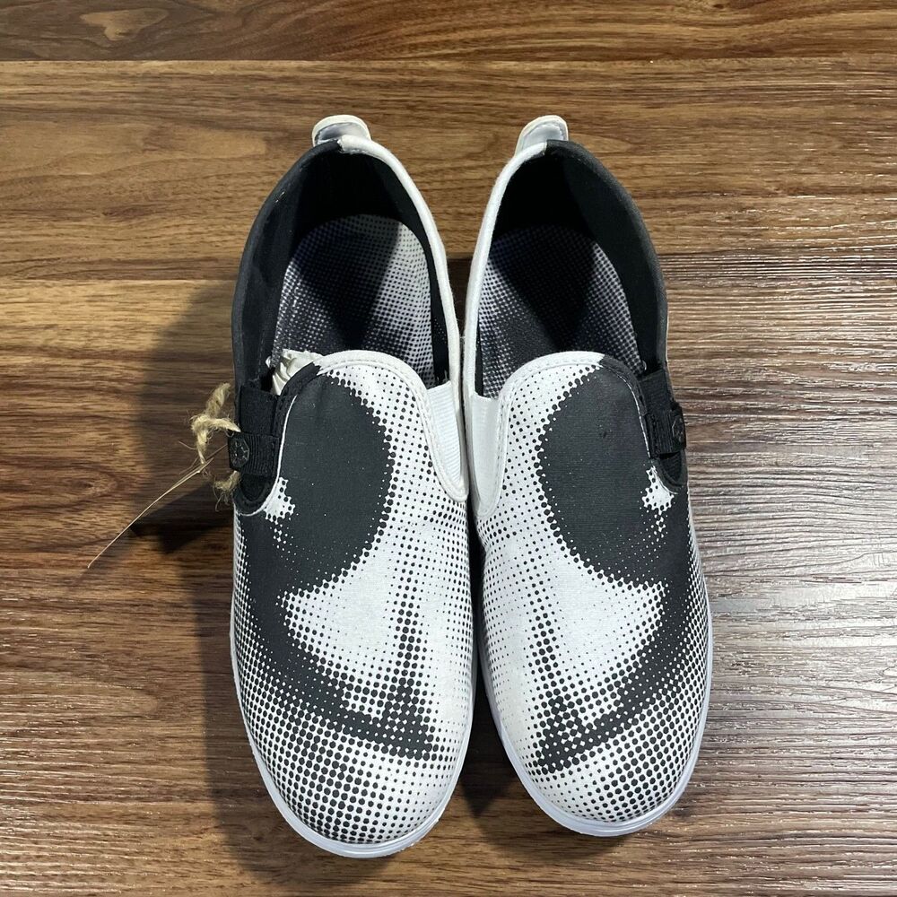 RARE BAGUA x JR Jean Rene Collab Lightweight Slip On Sneakers 2013 Mens 8 FLAW